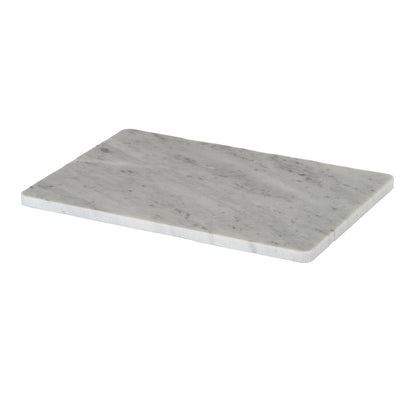 Rectangular Marble Serving Board - WHITE