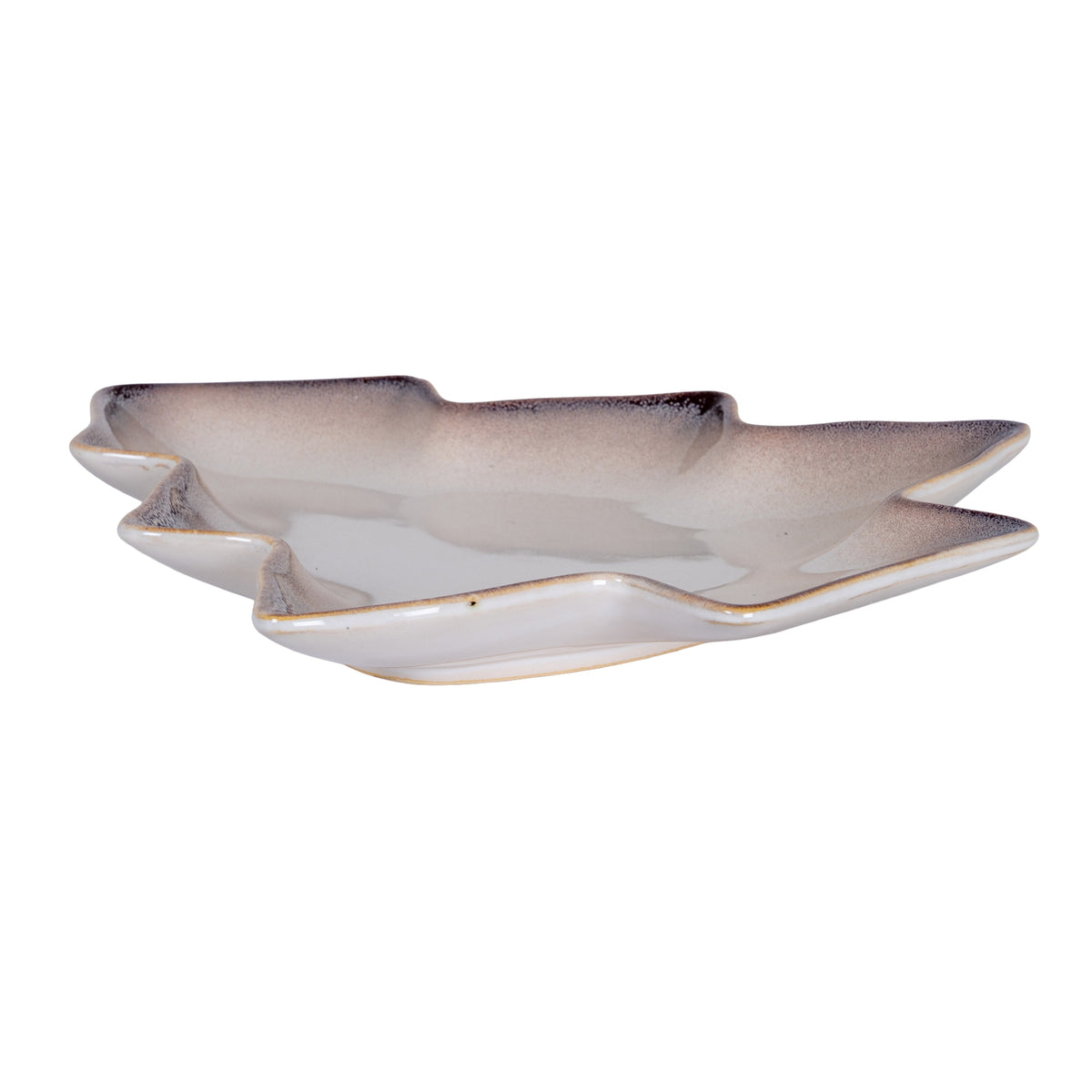 Small Everin Ceramic Tree Dish - WHITE