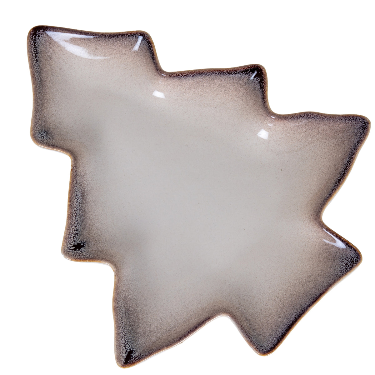 Small Everin Ceramic Tree Dish - WHITE