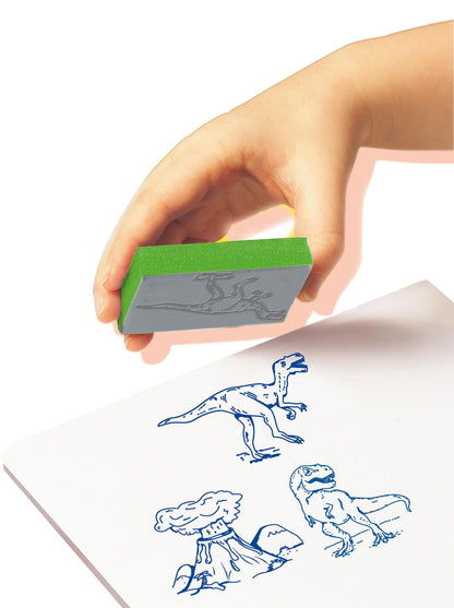 Stamp set dinosaur