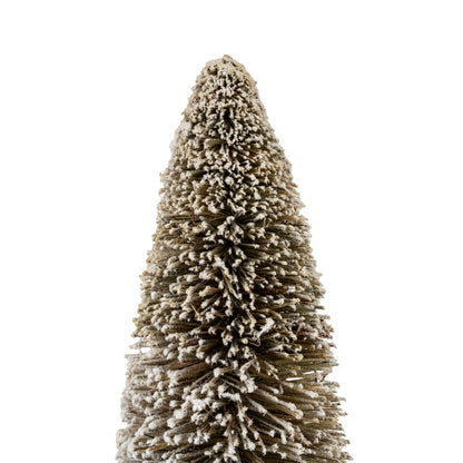 Medium Cone Brush Tree - BROWN