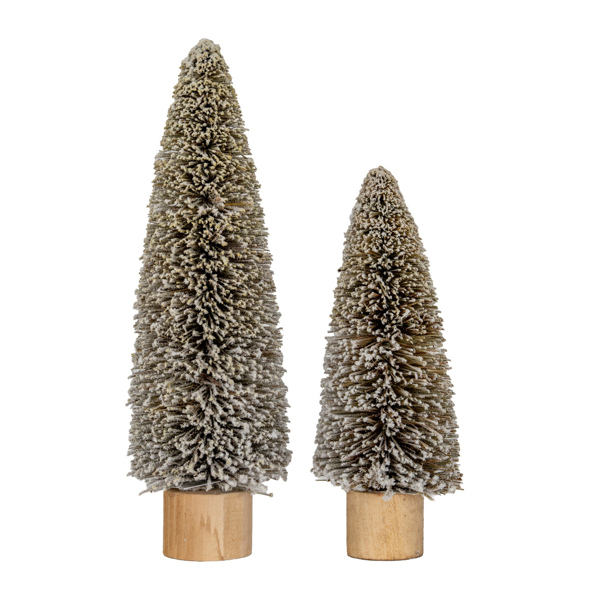 Medium Cone Brush Tree - BROWN