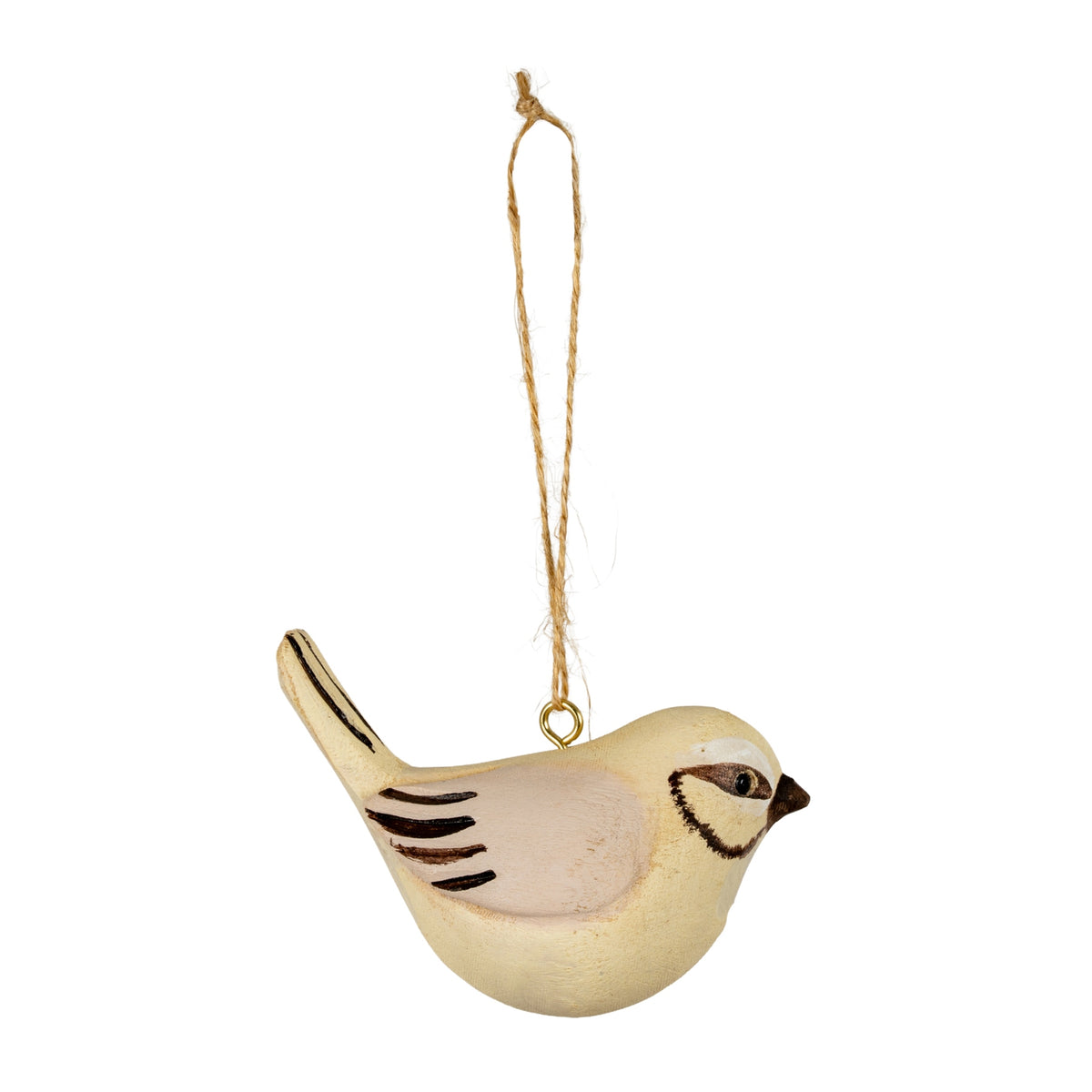 Wooden Misty Bird Decoration - BROWN