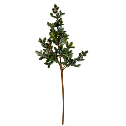 Woodland Pine Teardrop Swag With Pinecones - GREEN