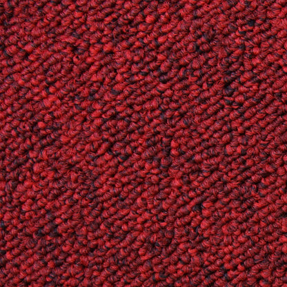 40 x Carpet Tiles 10m2 / Scarlet Red