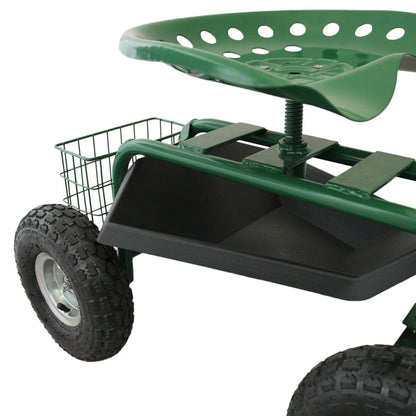 Heavy-Duty Mobile Garden Seat