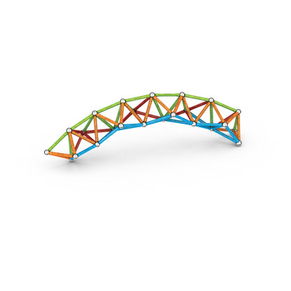 Geomag Magnetic Supercolor - 142 Pieces