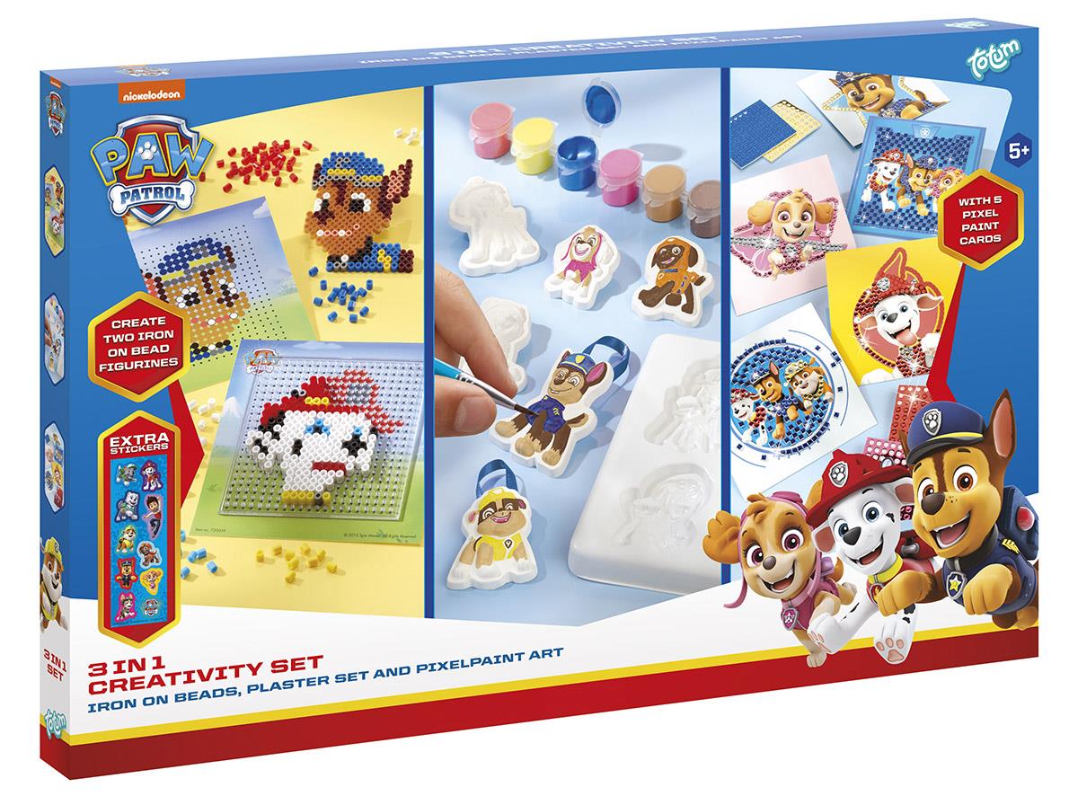 PAW PATROL 3 IN 1 CREATIVITY SET