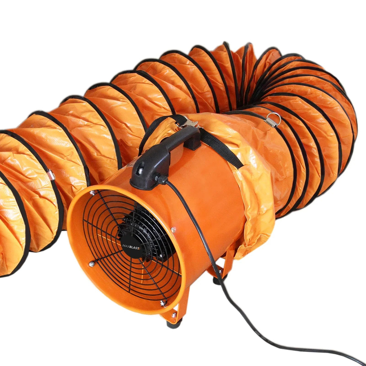 MAXBLAST Dust Extractor 300mm 550W 110V with 12m Duct