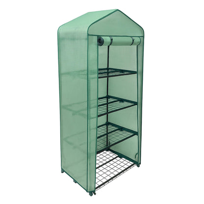 Greenhouse 4 Tier with PE Cover