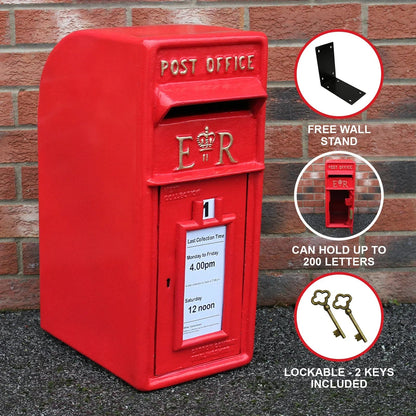 Red Royal Mail Post Box