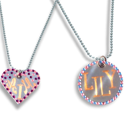 Engrave And Flip Metal Jewelry