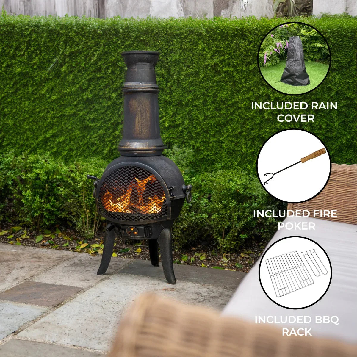 Cast Iron Chiminea