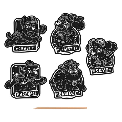 Paw Patrol Scratch Art Stickers