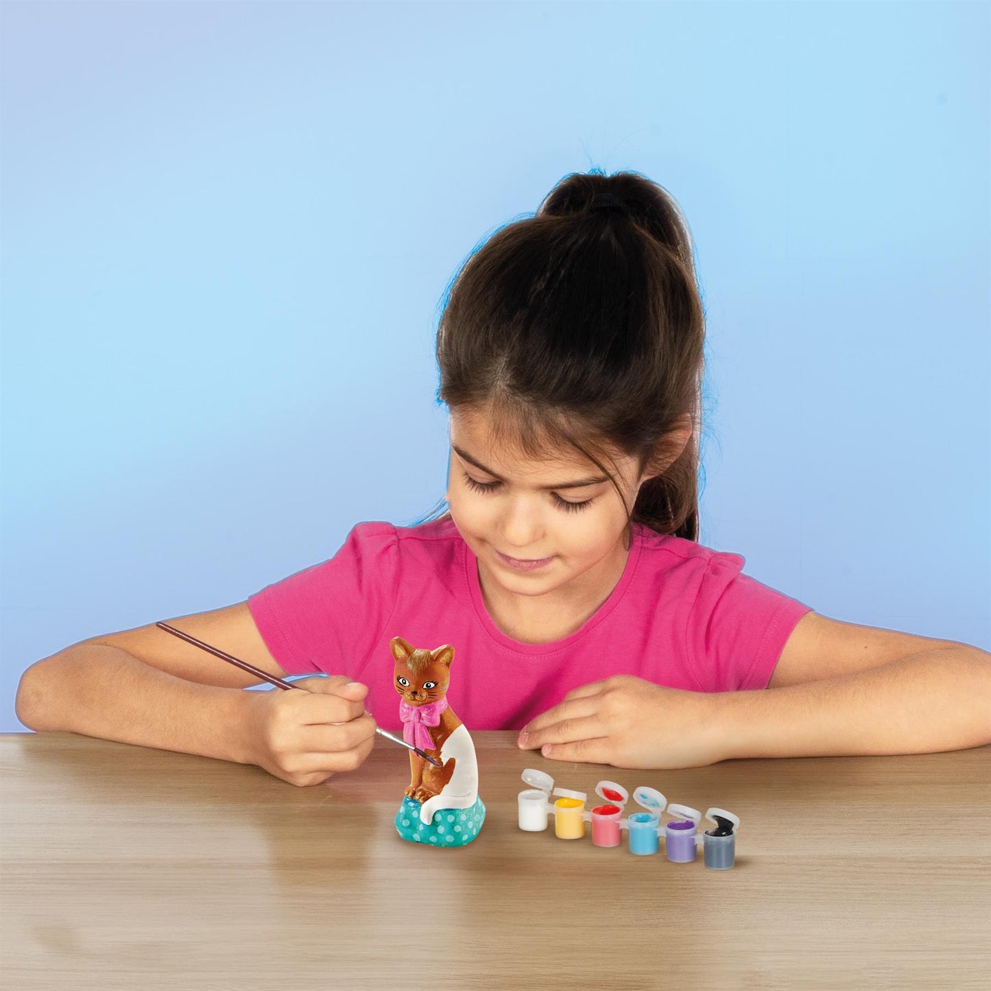Casting and painting - Cat