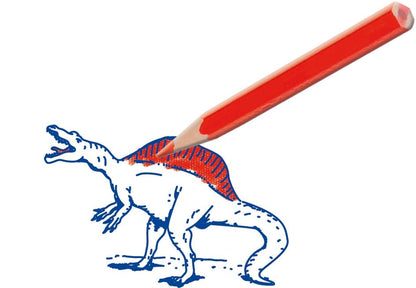 Stamp set dinosaur