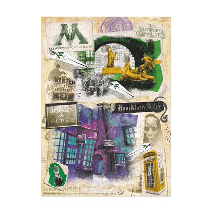 Puzzle Hard M Harry Potter. Ministry of Magic and Knockturn Alley - 450 pcs