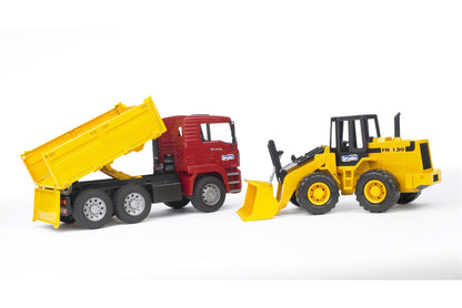 MAN TGA Construction truck and articulated road loader FR 13