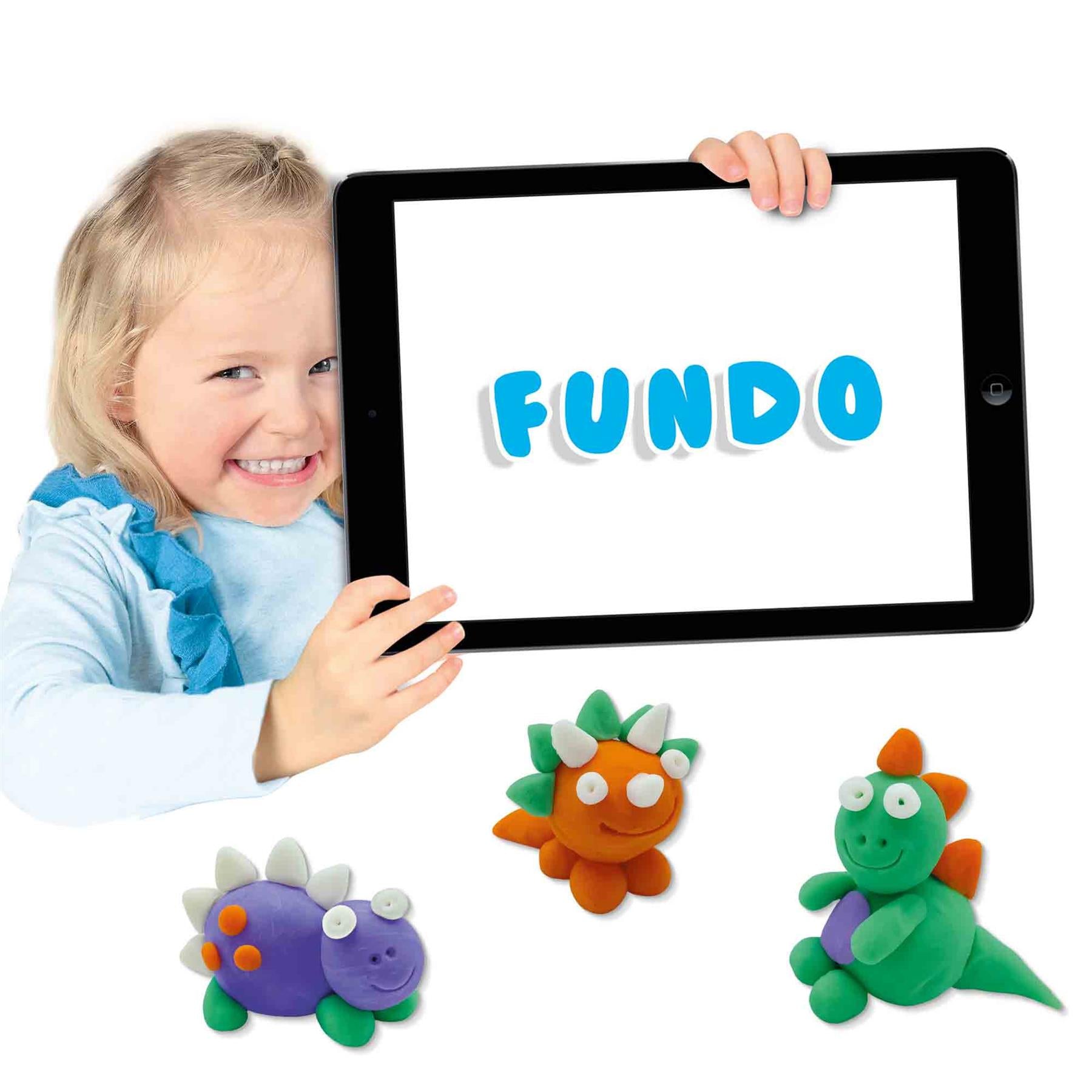 FunDo dough - Dinos (3x90gr-1x40gr)