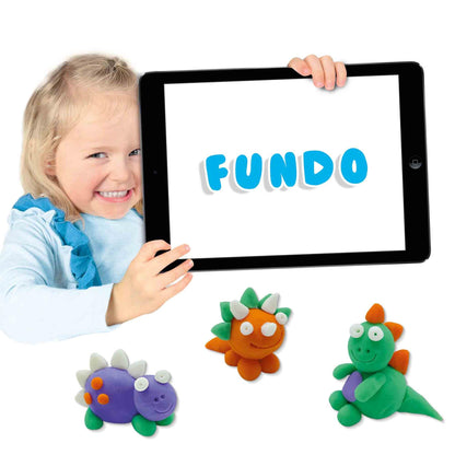FunDo dough - Dinos (3x90gr-1x40gr)