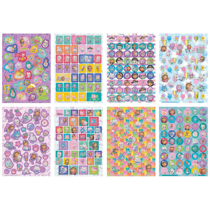 Gabby Dollhouse Glitter Sticker Book