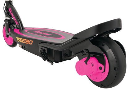 PowerCore E90 Electric Scooter-Pink 12 volt