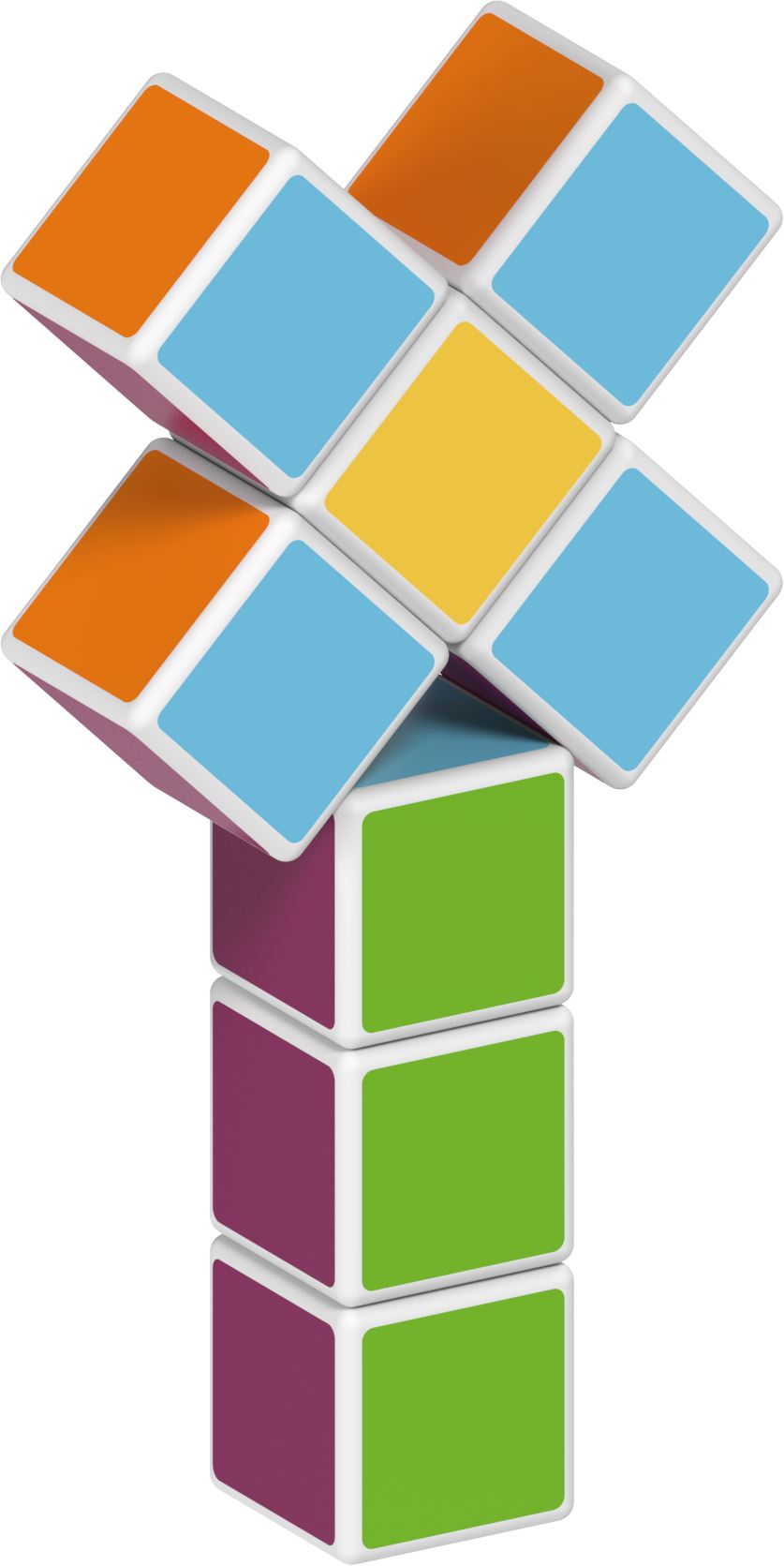 Magicube Free Building Set - 8 Cubes