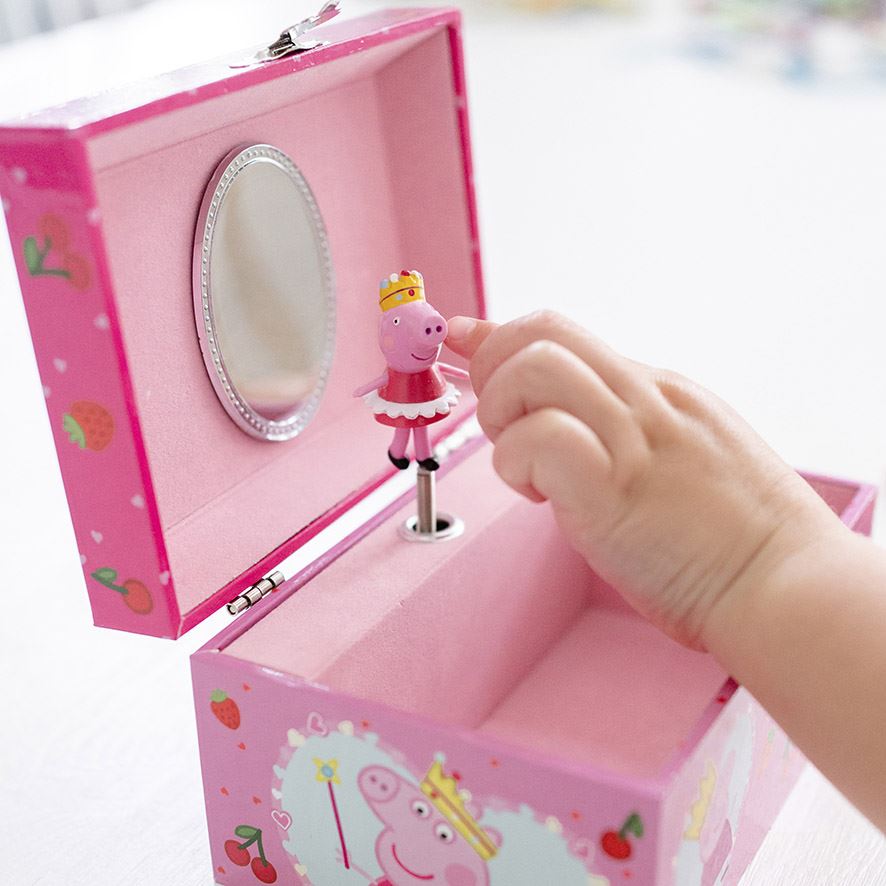 PEPPA JEWELLERY BOX WITH MUSIC
