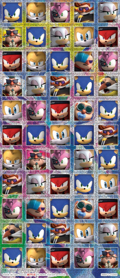 Sonic Super Sticker Set