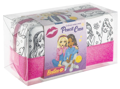 Besties Colour your own Pencil Case