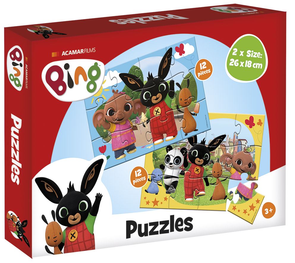 BING 2 X 12 PCS. PUZZLE