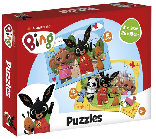 BING 2 X 12 PCS. PUZZLE