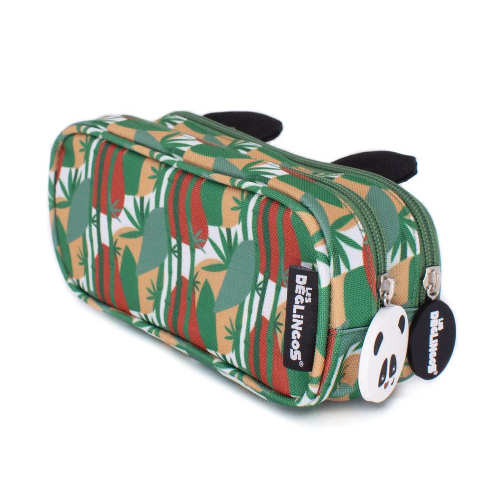 2-ZIP ANIMAL FACE PENCIL CASE ROTOTOS THE PANDA