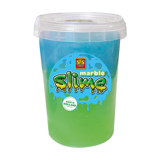Marble slime - Green and blue 200gr