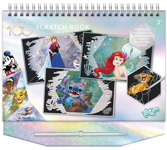 DISNEY 100 YEARS OF WONDER SCRATCH BOOK