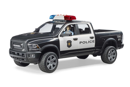 RAM 2500 Police truck with policeman and accessories