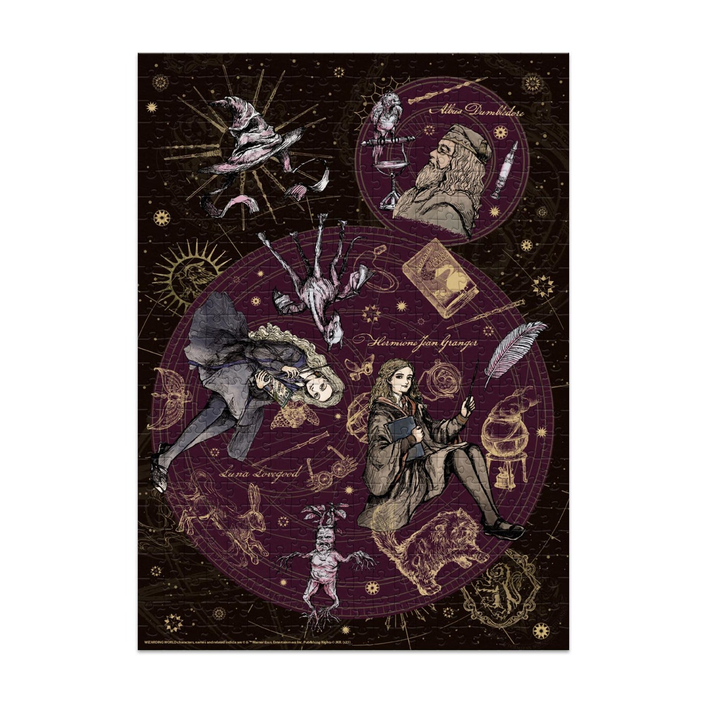 Puzzle Medium L Harry Potter Leade, Perfectionist, Extraordinary - 500 pcs