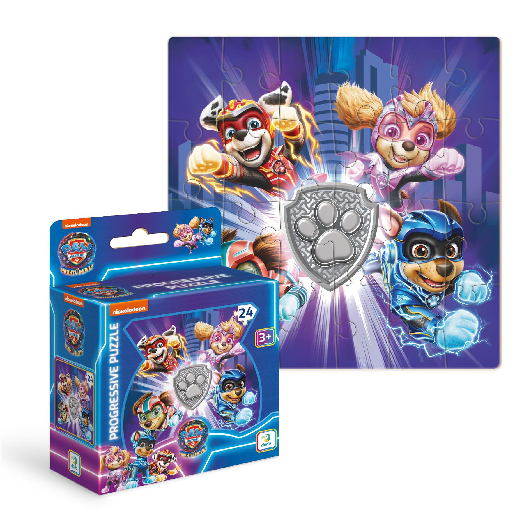 Puzzle Paw Patrol Mighty heros - 24 pcs