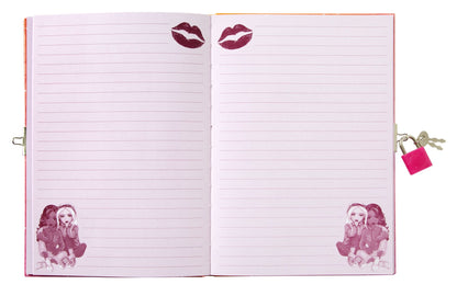 Besties A5 Diary 60 sheets with key & lock