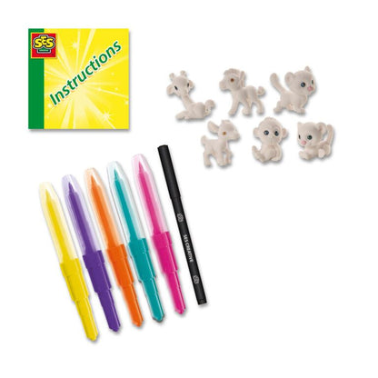 Blow airbrush pens - Safari animals 6x