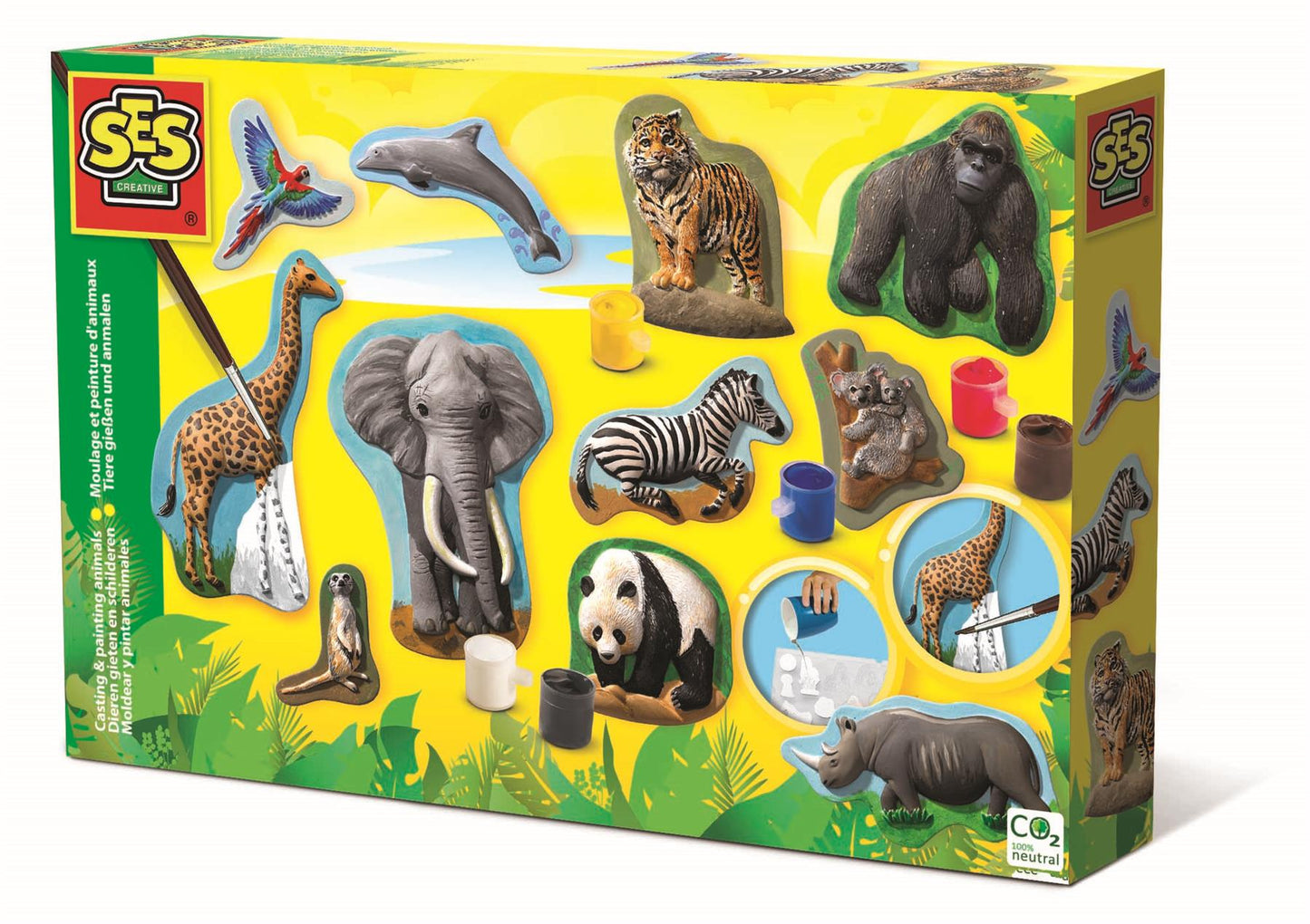Casting and painting - Animals