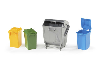 Accessories: Garbage can set (3 small, 1 large)