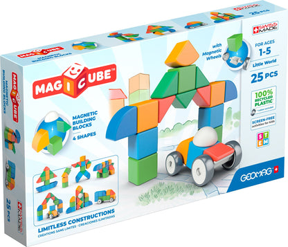 Geomag Magicube Magnetic Shapes Little World - 25 Pieces