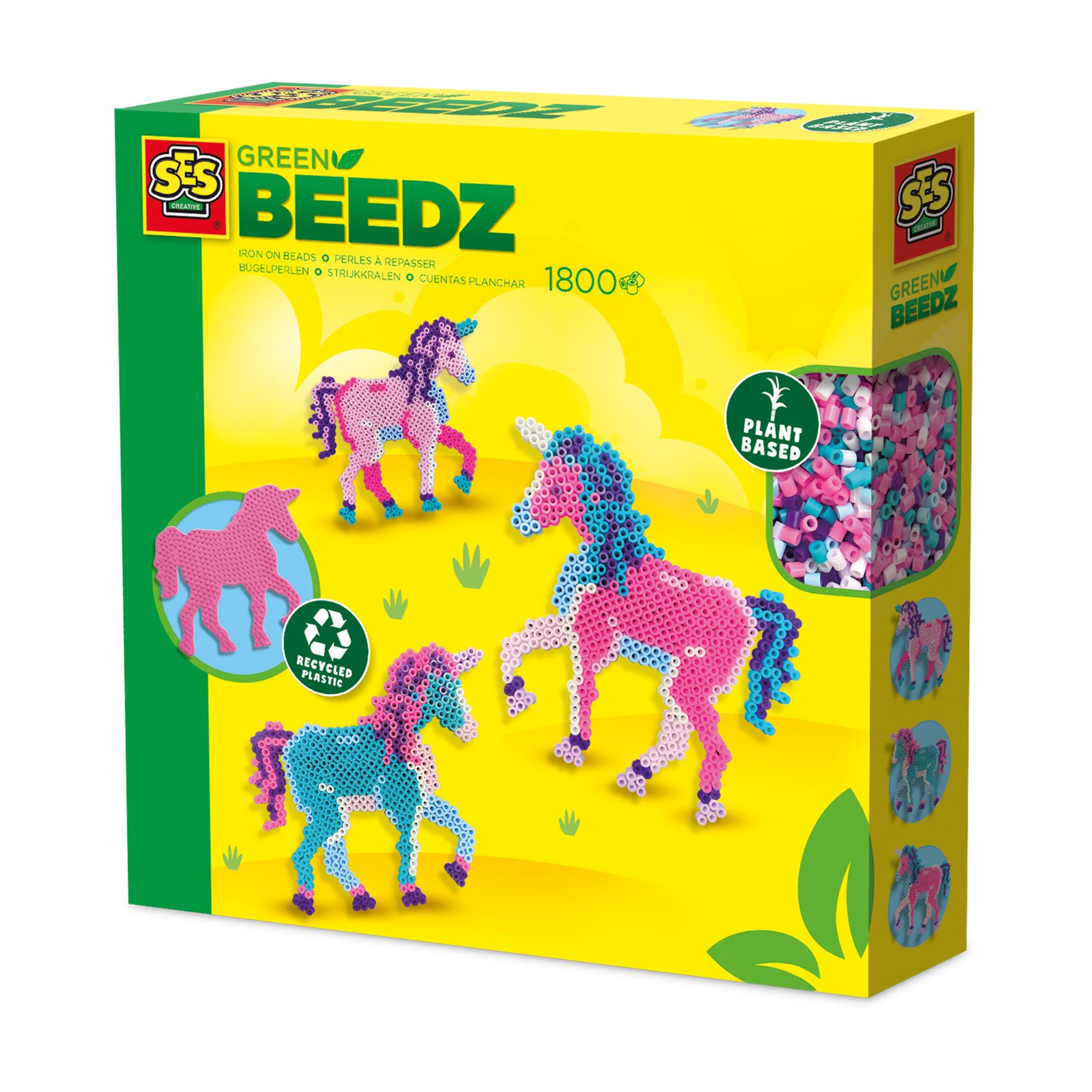 Green Beedz - Iron on beads set unicorn