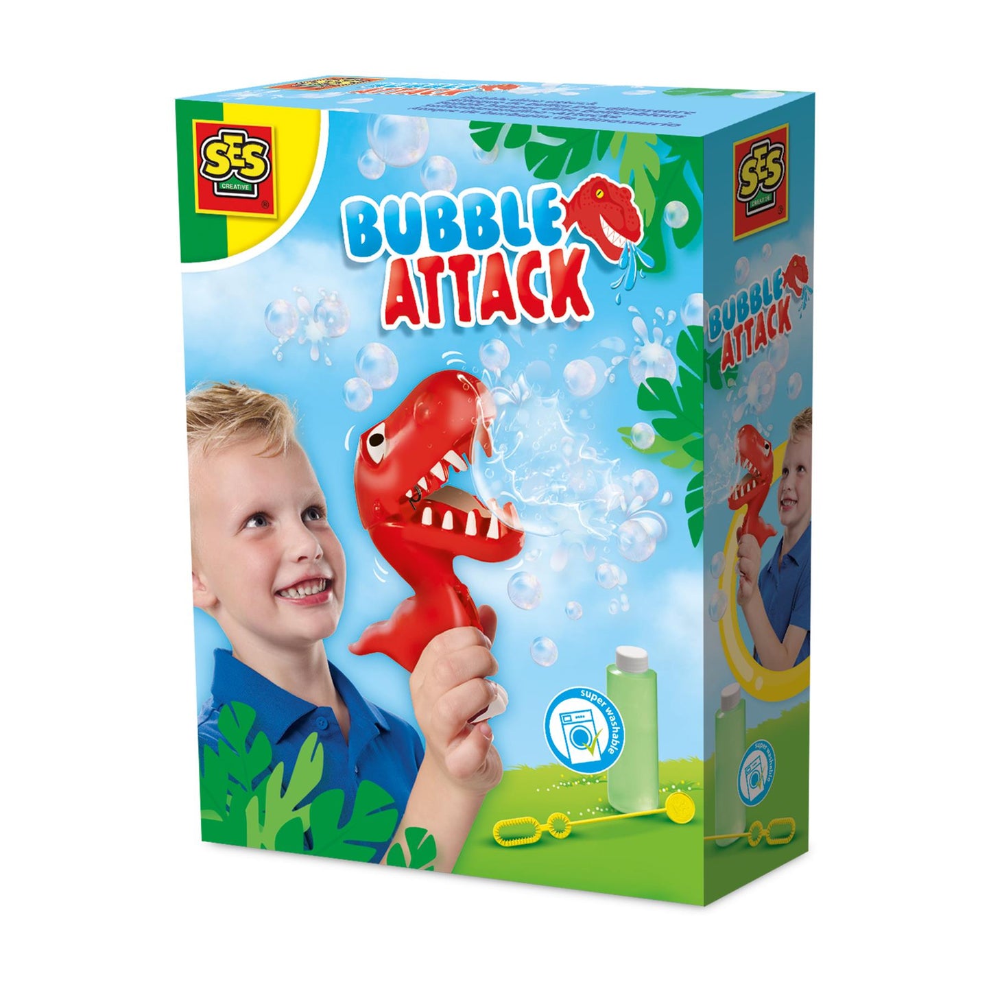 Bubble dino attack