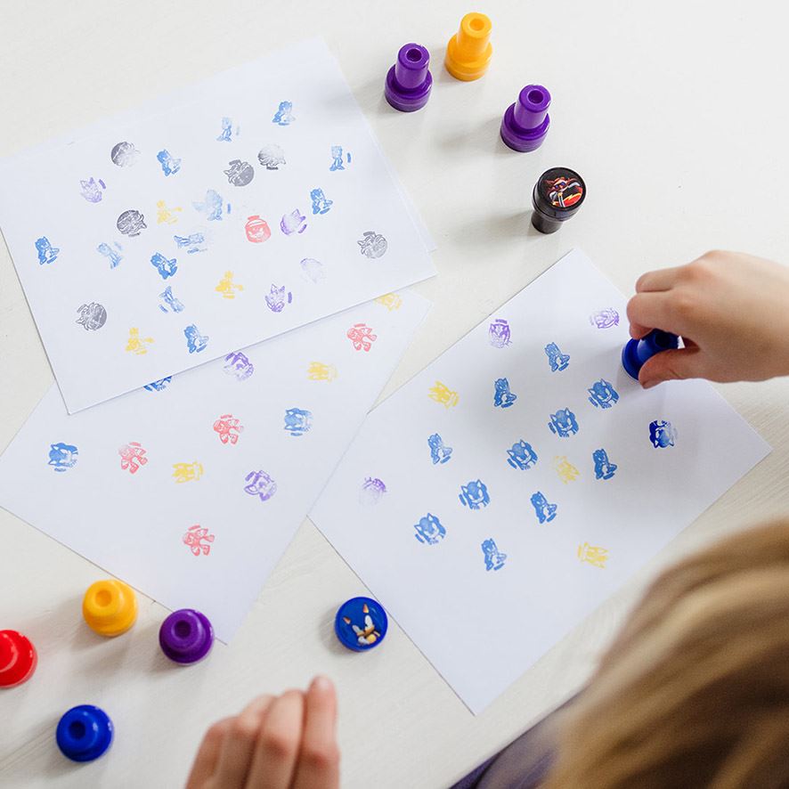 Sonic Self Inking Stamps