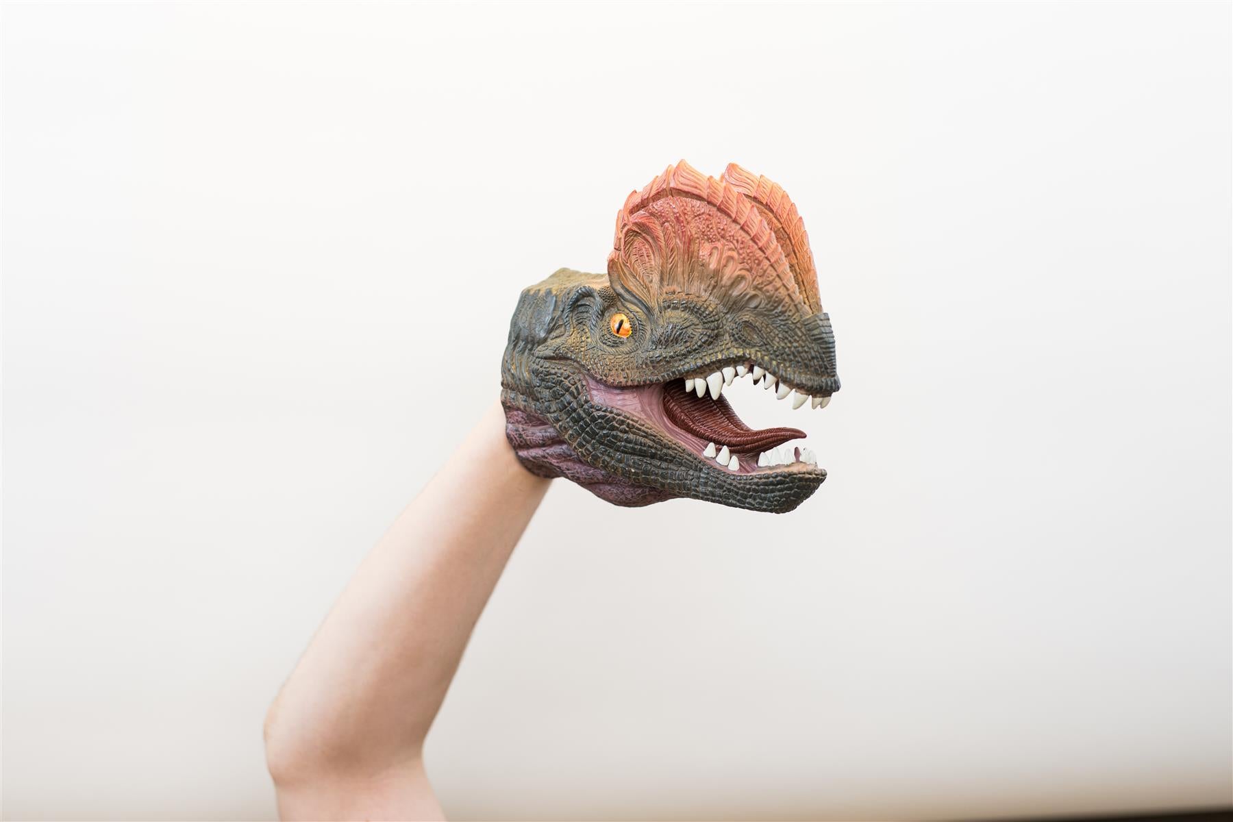 Wild Thingz Hand Puppet - Dilophosaurus