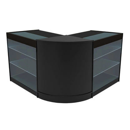 Helios LED Shop Counter Set CM60 & 2 x K900 - Black