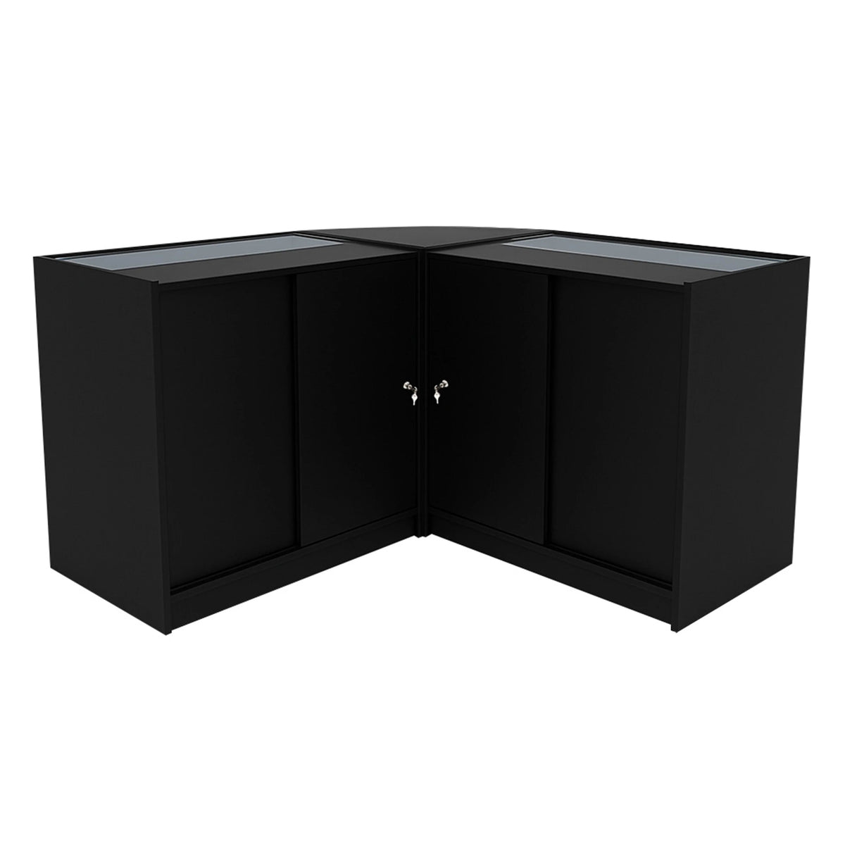 Helios LED Shop Counter Set CM60 & 2 x K900 - Black