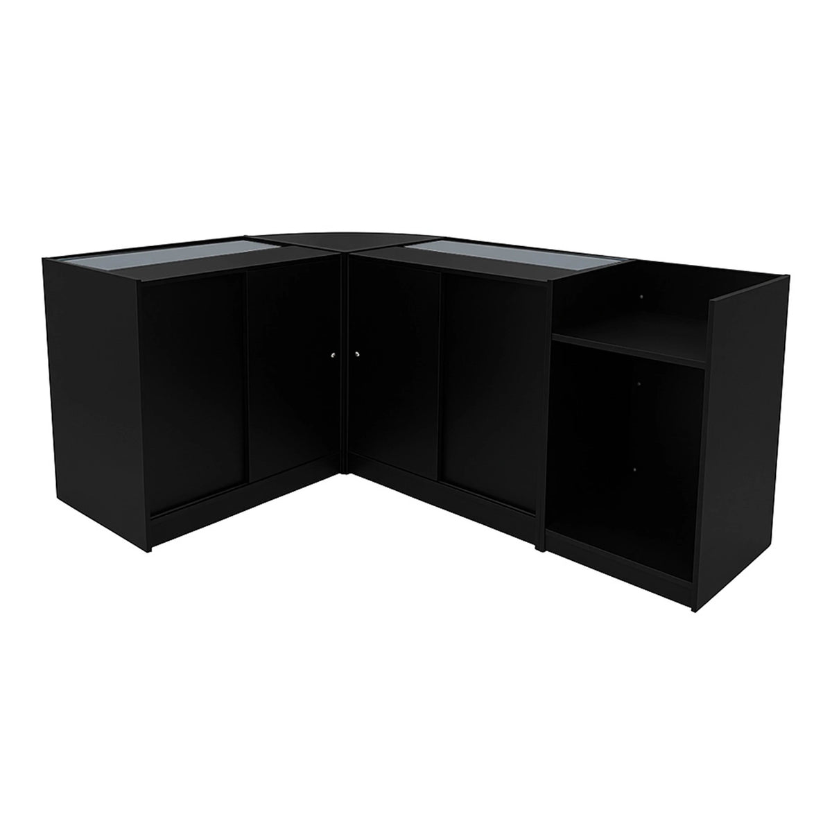 Astro LED Shop Counter Set LM60, TB60 & 2 x K900 - Black